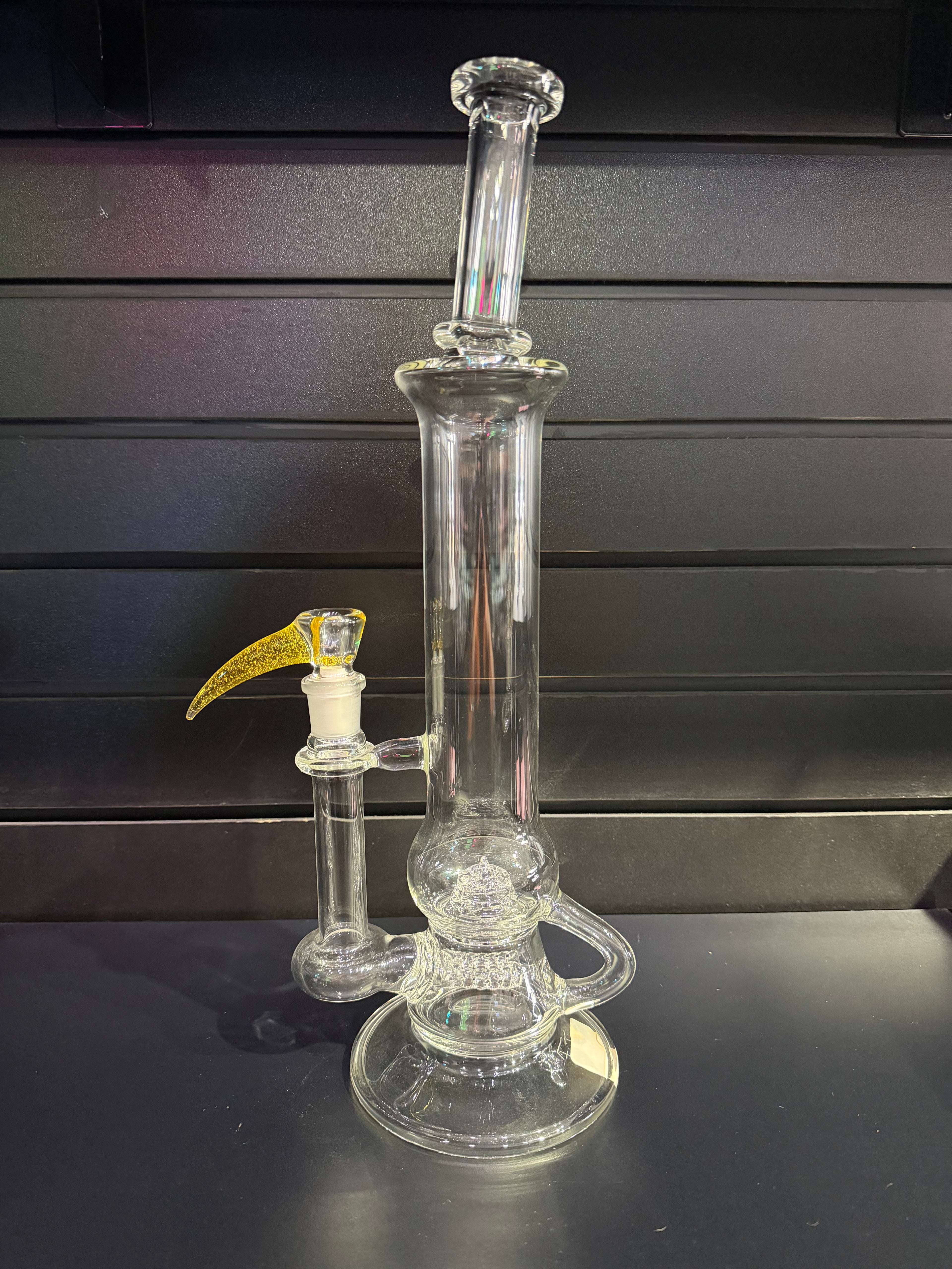 FRITO GLASS DUALLY TO VOLCANO DRAIN
