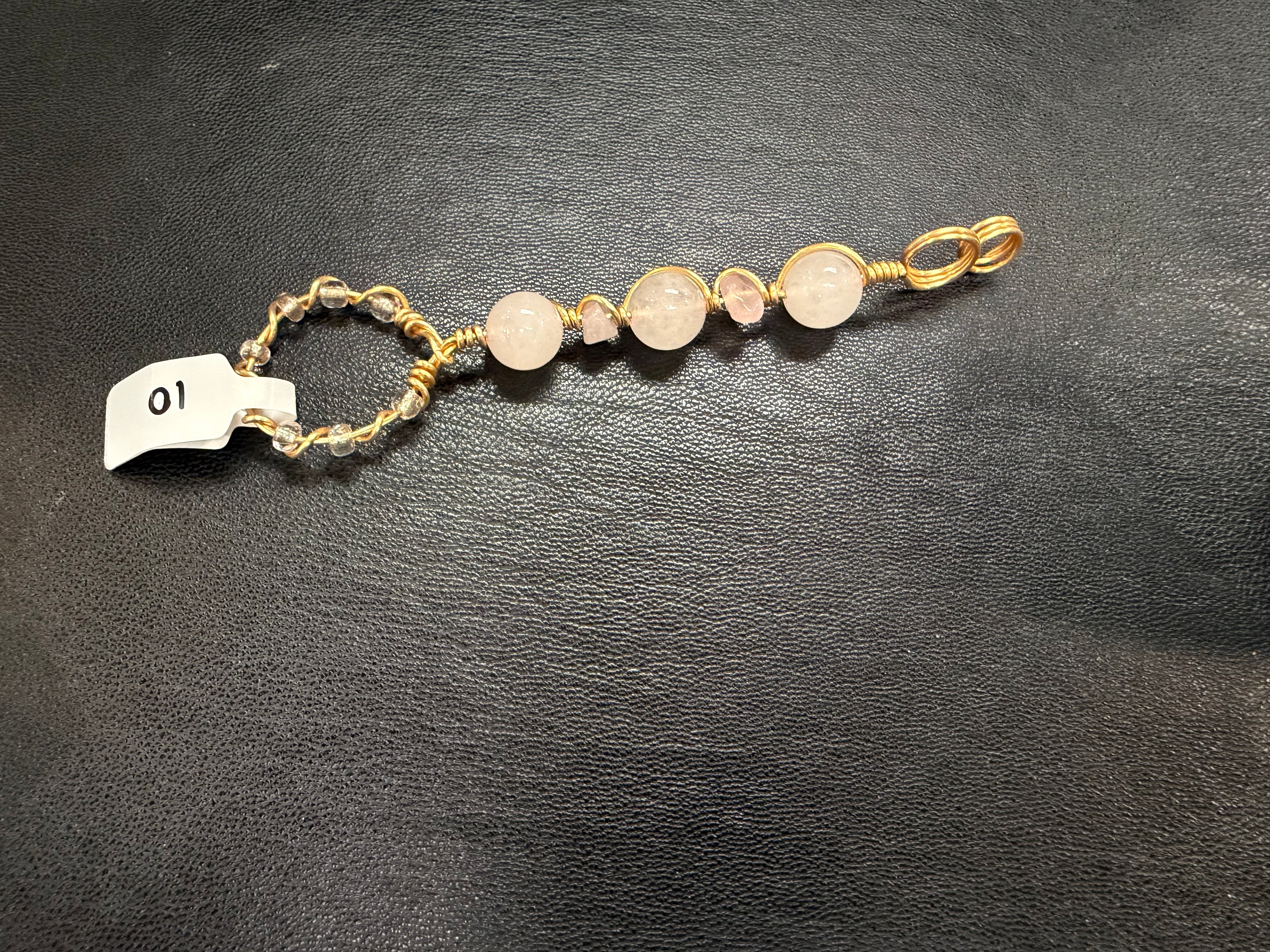 Pink & Gold Sesh Key
