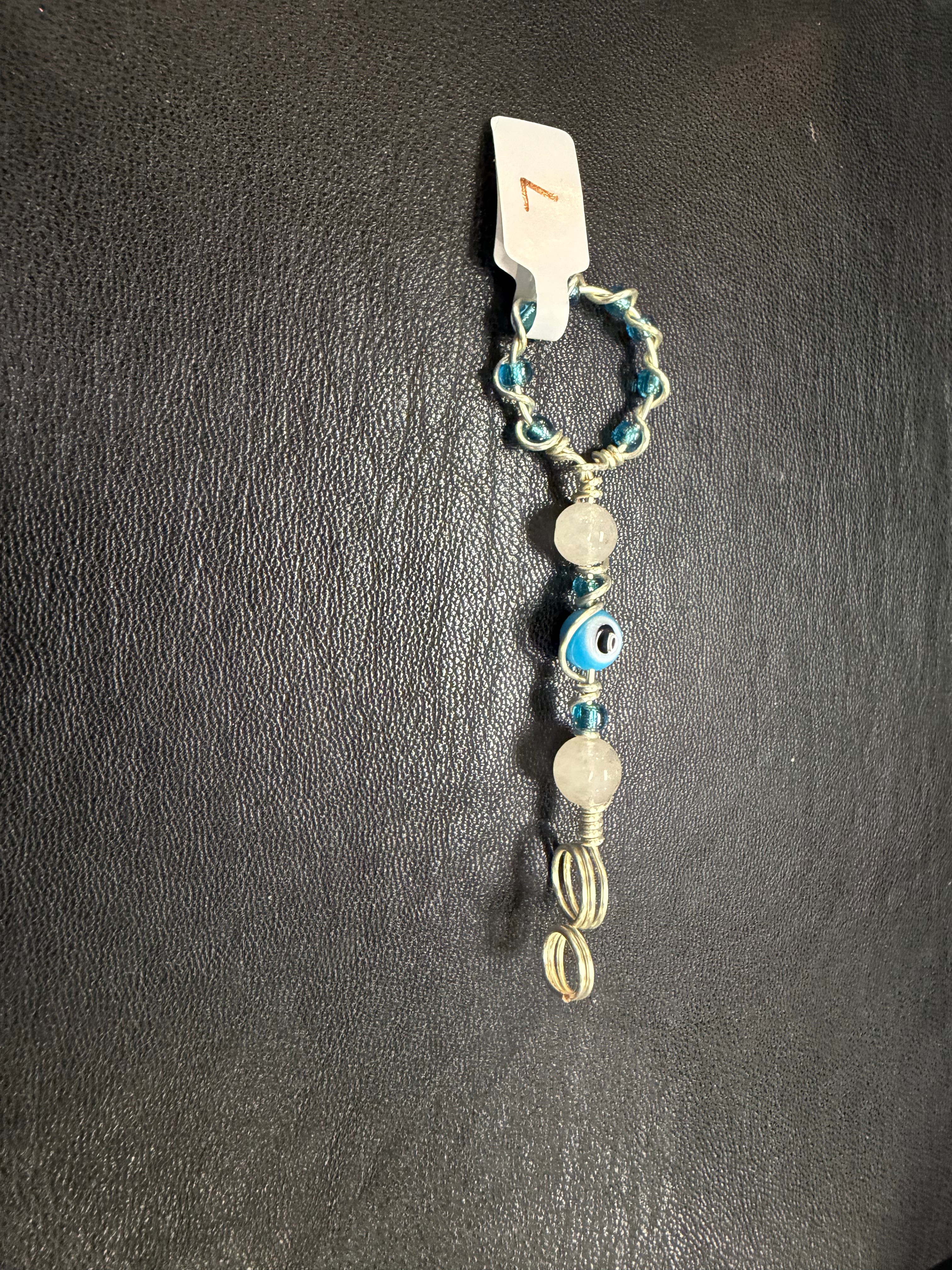 Blue Evil Eye Sesh Key