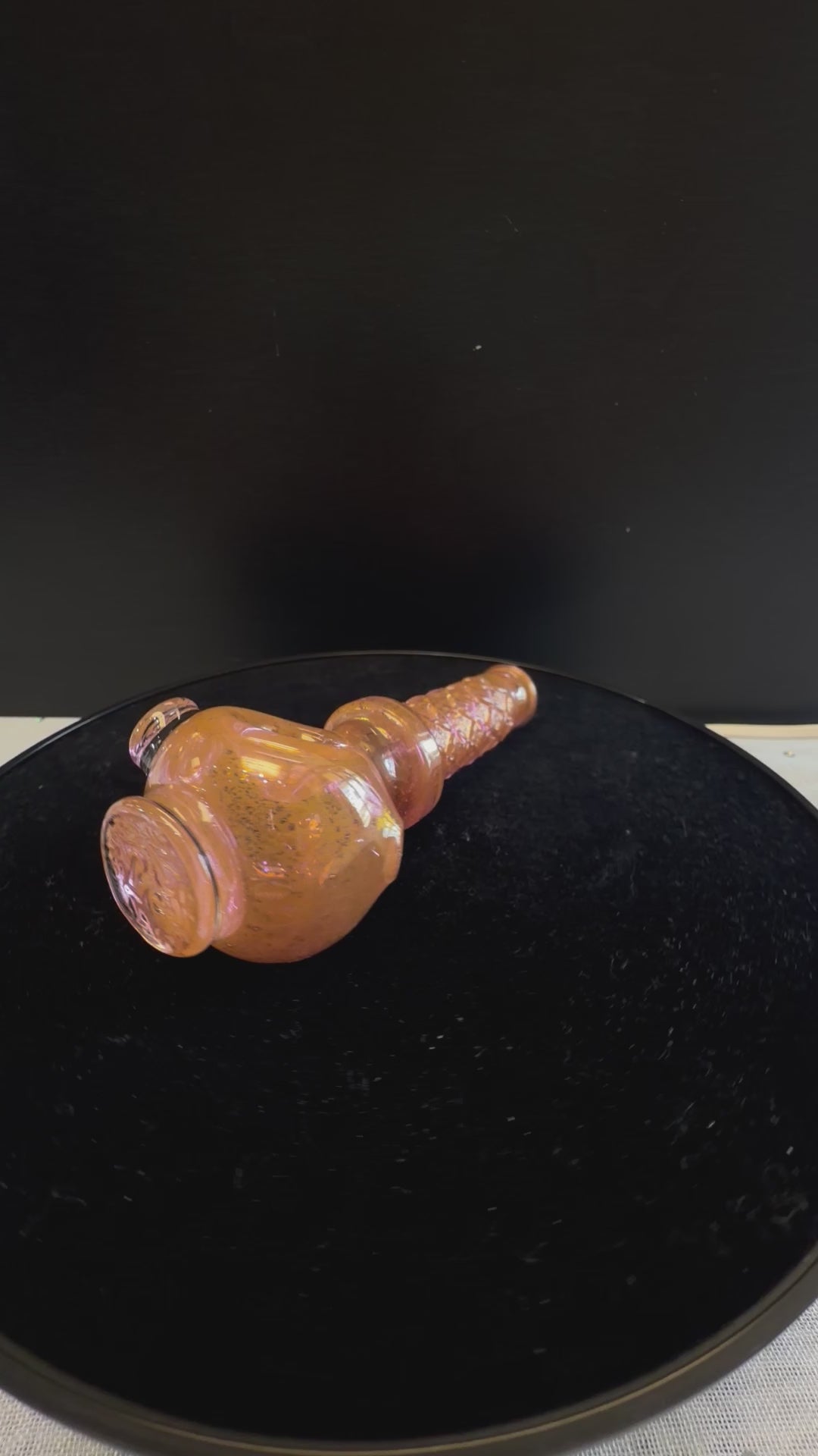 Stoke Glass Pink Pipe