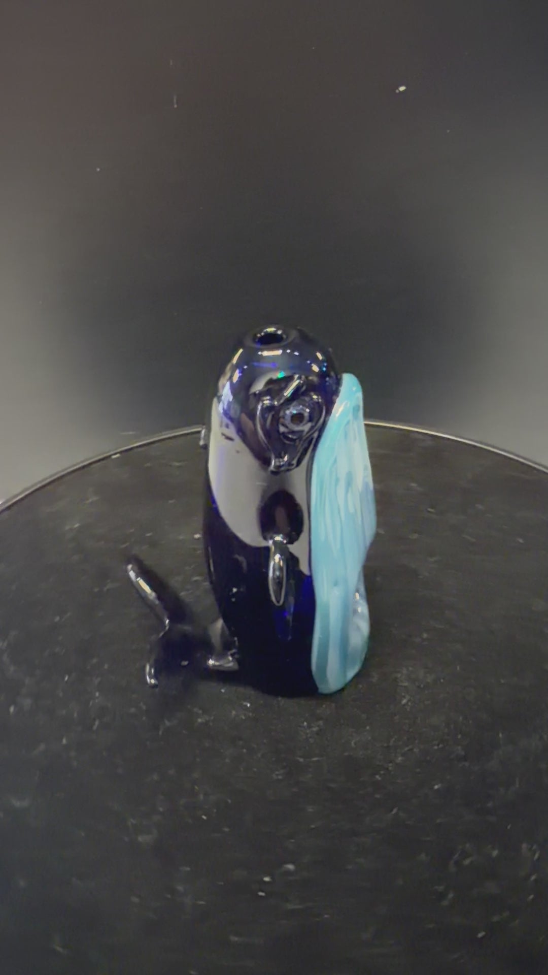 Boots Glass Whale Chillum