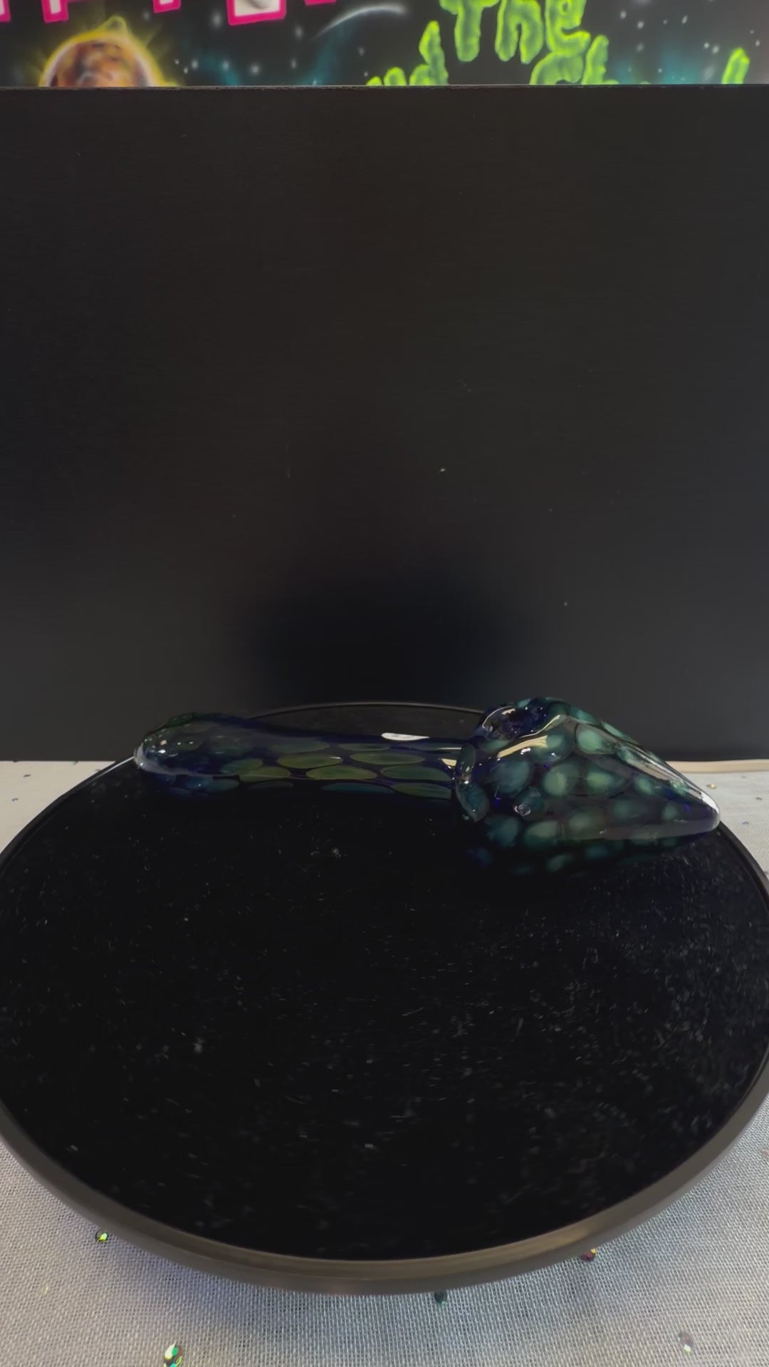 Langford Lampwork's Custom Mushroom Spoon