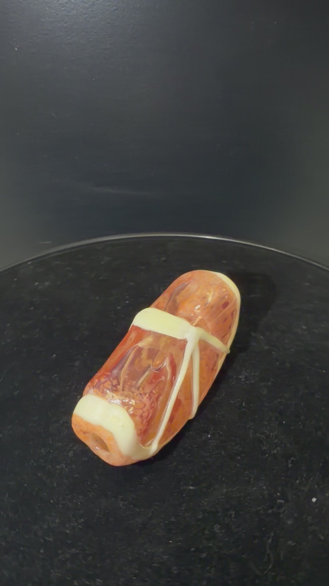 Boots Glass Grapefruit Slice Pipe